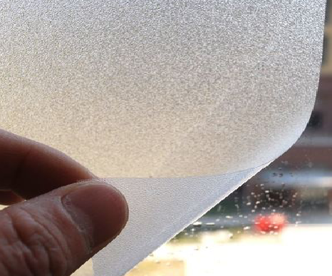 慈利玻璃门外面粘广告用什么材料好？